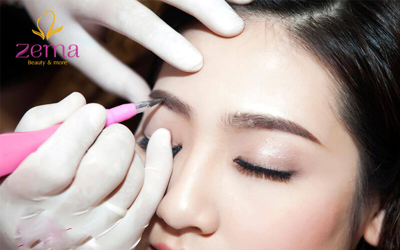 Dáng chân mày phú quý là gì ? Cách để tạo hình chân mày phú quý 6 Zema Spa - Địa chỉ phun thêu chân mày uy tín