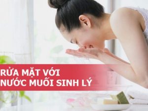Rửa mặt bằng nước muối có tốt không còn phải xem tình trạng da bạn đang như thế nào