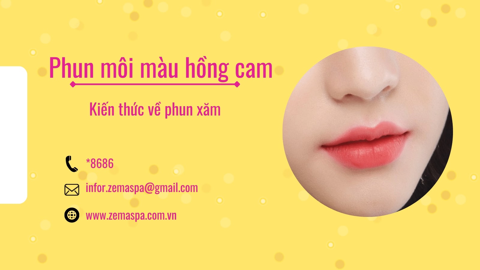 Phun môi màu hồng cam đẹp tự nhiên, cho đôi môi luôn rạng rỡ 4 Phun môi màu hồng cam đẹp tự nhiên, cho đôi môi luôn rạng rỡ