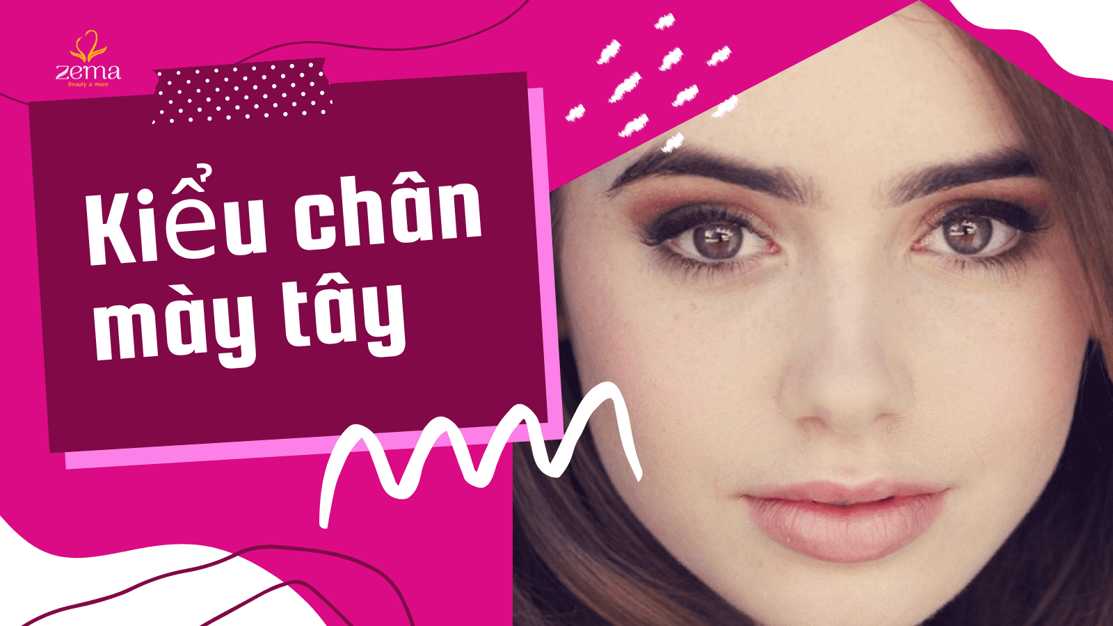 Kiểu chân mày tây - Cách chọn dáng mày phù hợp từng khuôn mặt 8 Kiểu chân mày tây - Cách chọn dáng mày phù hợp từng khuôn mặt