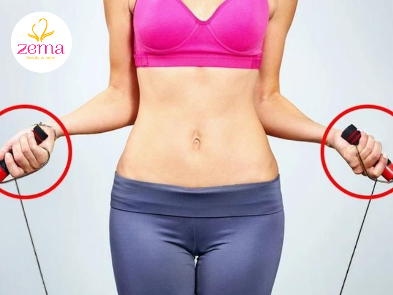 Bí quyết giảm mỡ lưng đơn giản có thể áp dụng ngay tại nhà 3 Nhảy dây vừa đơn giản lại giúp giảm mỡ lưng nhanh chóng